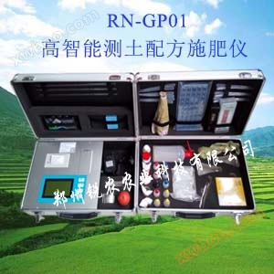 High intelligence soil testing and formula fertilizer applicator