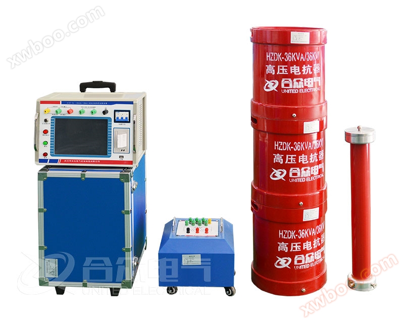 Устройство для испытания давления при последовательном резонансе HZBP - DL - 108kVA