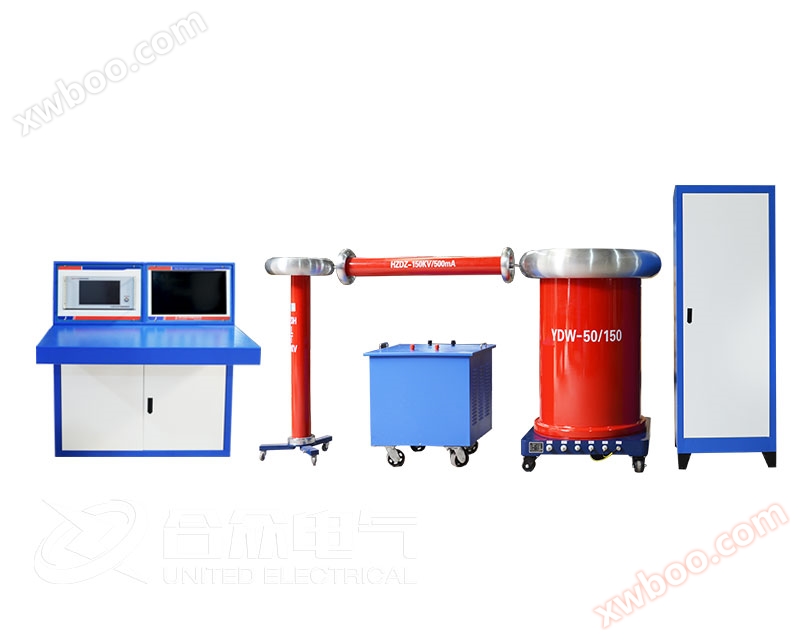 Полностью автоматизированная система тестирования локальных разрядов HZJF124 - 50kVA / 150 kV